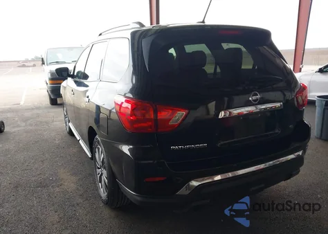 2018 Nissan Pathfinder Sl z USA, uszkodzony, nr VIN 5N1DR2MN9JC634377